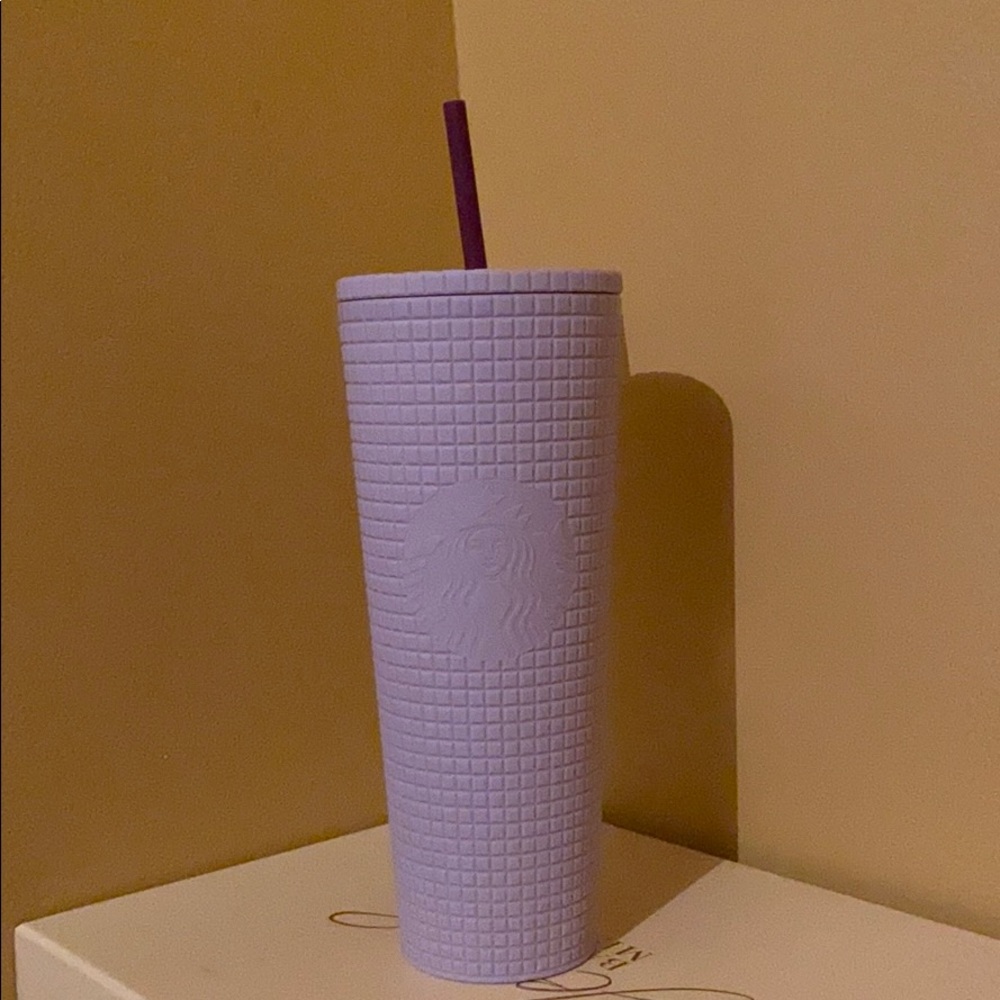 Starbucks Grid Matte Lilac Tumbler